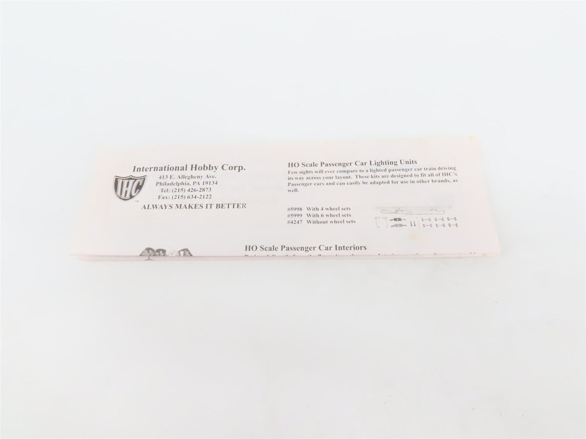 HO Scale IHC Premier Series 49006 ACL HW 8-1-2 Sleeper Passenger &quot;Rock Cliff&quot;