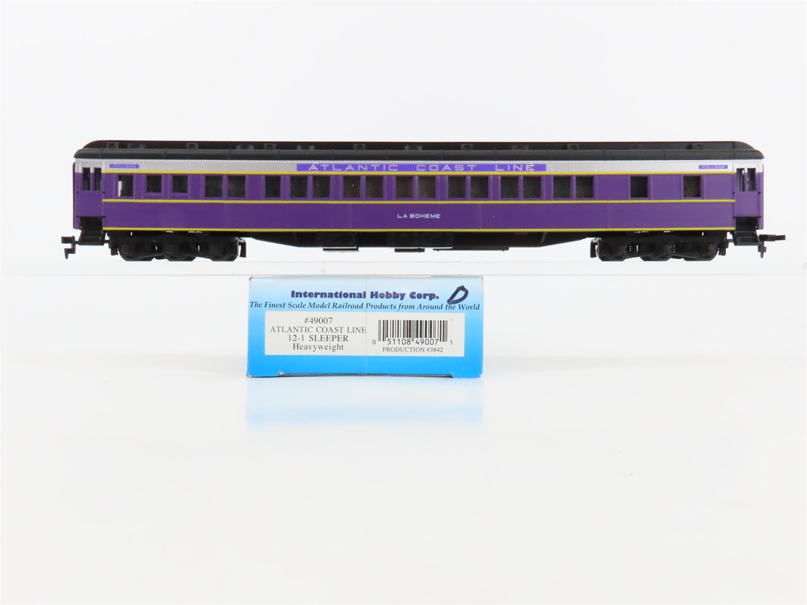 HO Scale IHC Premier Series 49007 ACL HW 12-1 Sleeper Passenger "La Boheme"