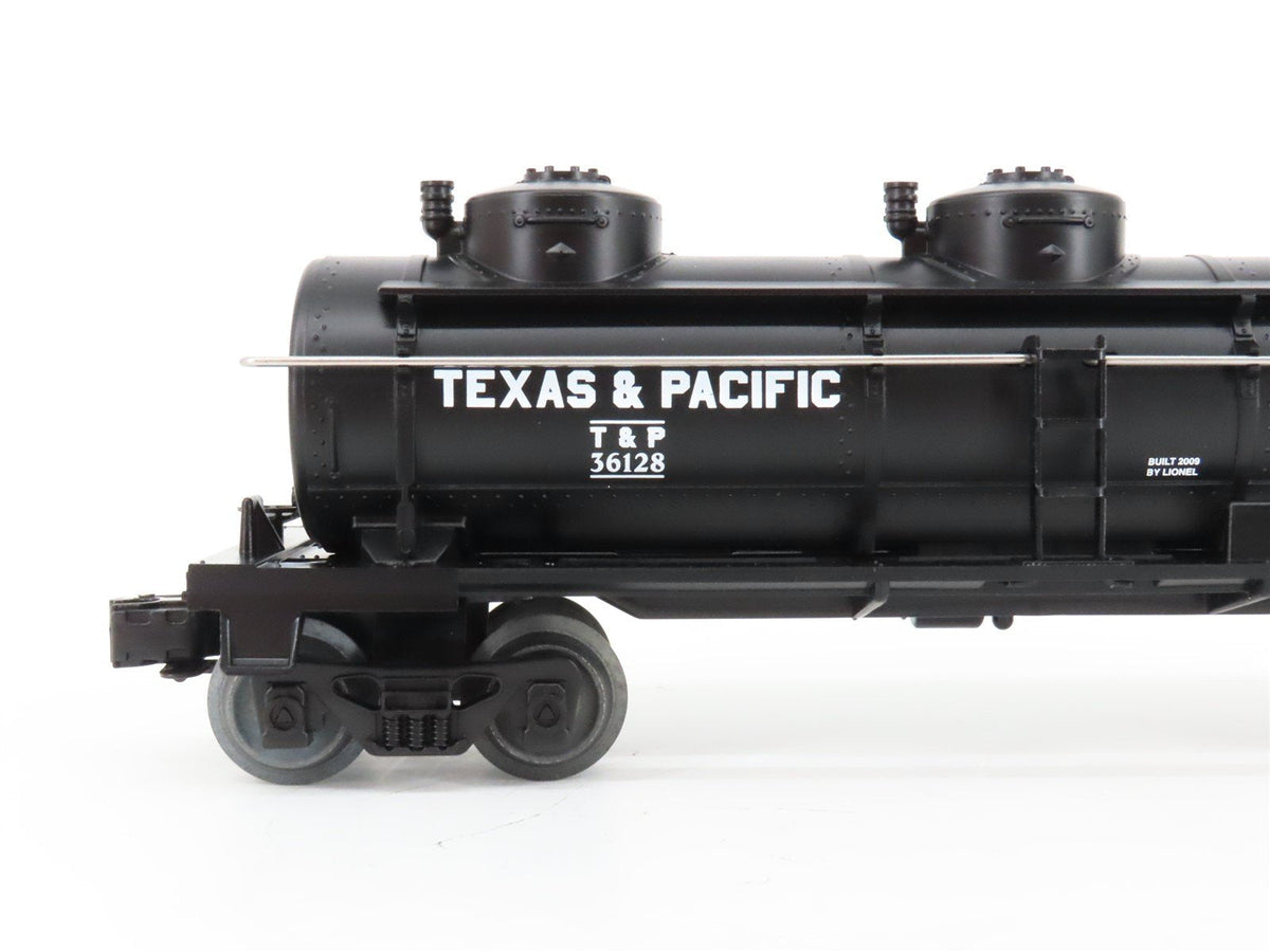O Gauge 3-Rail Lionel 6-36128 T&amp;P Texas &amp; Pacific 3-Dome Tank Car #36128