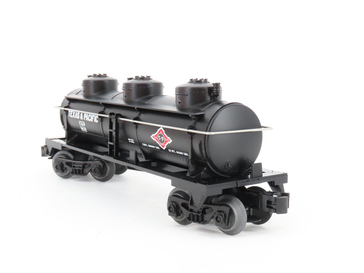 O Gauge 3-Rail Lionel 6-36128 T&amp;P Texas &amp; Pacific 3-Dome Tank Car #36128