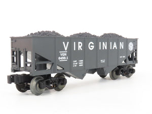 O Gauge 3-Rail Lionel 6-16435 VGN Virginian Railway 2-Bay Hopper w/ load 6456-1