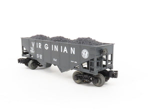 O Gauge 3-Rail Lionel 6-16435 VGN Virginian Railway 2-Bay Hopper w/ load 6456-1
