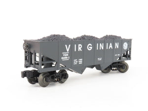 O Gauge 3-Rail Lionel 6-16435 VGN Virginian Railway 2-Bay Hopper w/ load 6456-1
