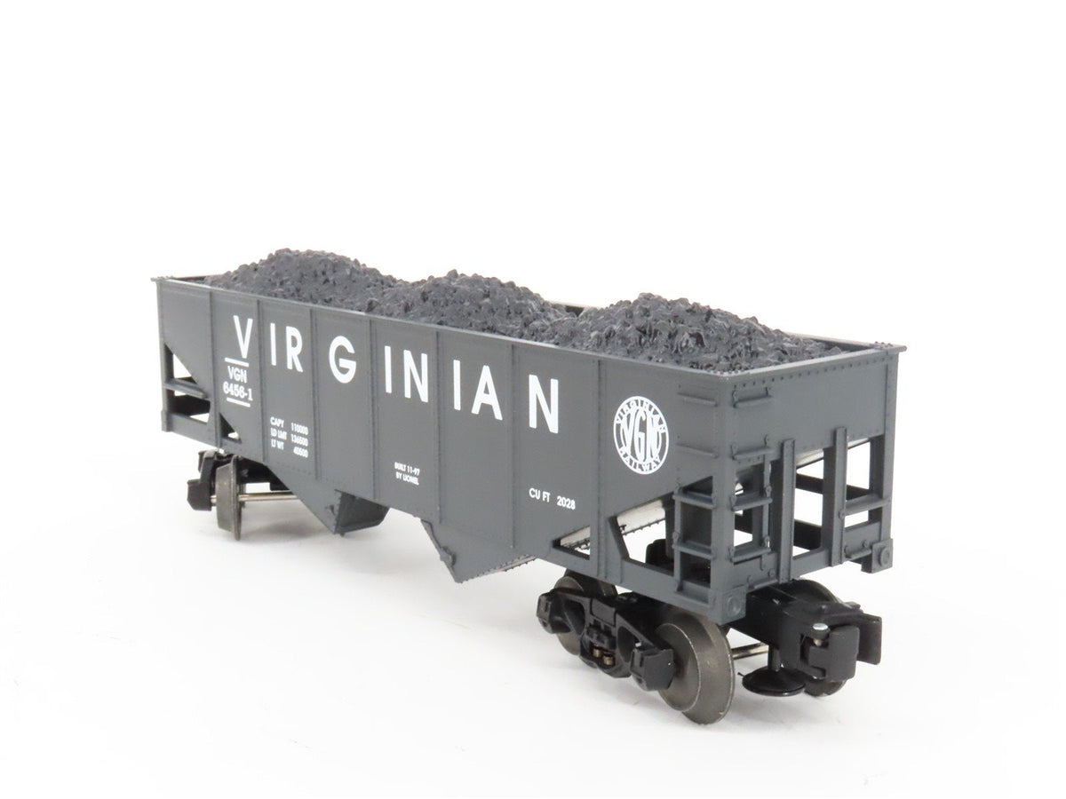 O Gauge 3-Rail Lionel 6-16435 VGN Virginian Railway 2-Bay Hopper w/ load 6456-1