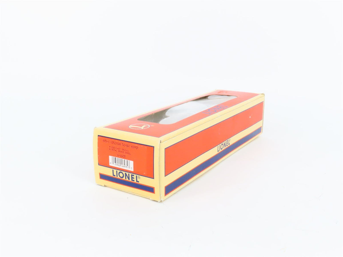 O Gauge 3-Rail Lionel 6-16435 VGN Virginian Railway 2-Bay Hopper w/ load 6456-1