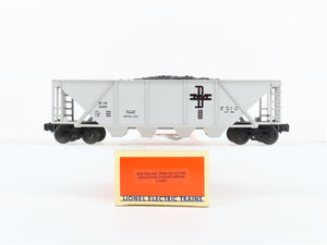 O Gauge 3-Rail Lionel 6-52001 NETCA BM Boston & Maine 4-Bay Hopper w/Load #52001