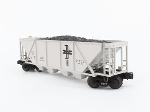 O Gauge 3-Rail Lionel 6-52001 NETCA BM Boston & Maine 4-Bay Hopper w/Load #52001