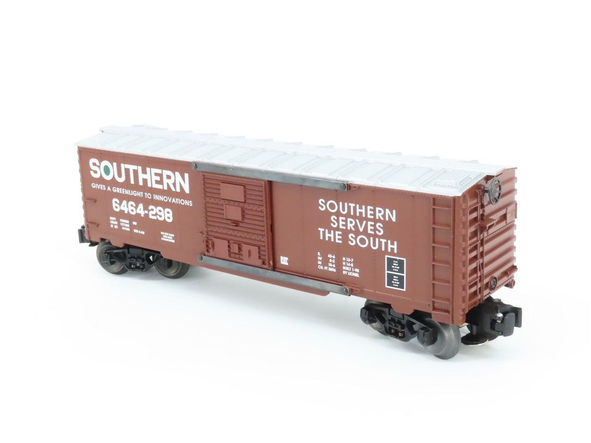 O Gauge 3-Rail Lionel 6-29214 SR Southern Railway &quot;Green Light&quot; Boxcar #6464-298