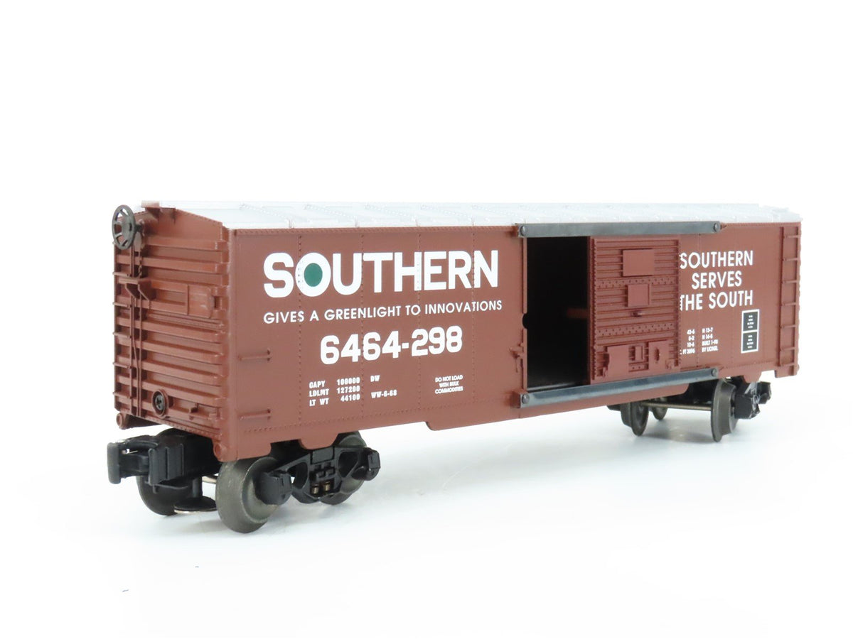 O Gauge 3-Rail Lionel 6-29214 SR Southern Railway &quot;Green Light&quot; Boxcar #6464-298