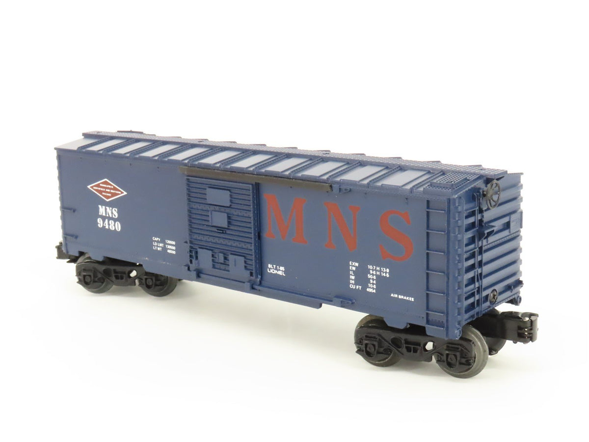 O Gauge 3-Rail Lionel 6-9480 MNS Minneapolis, Northfield &amp; Southern Boxcar 9480