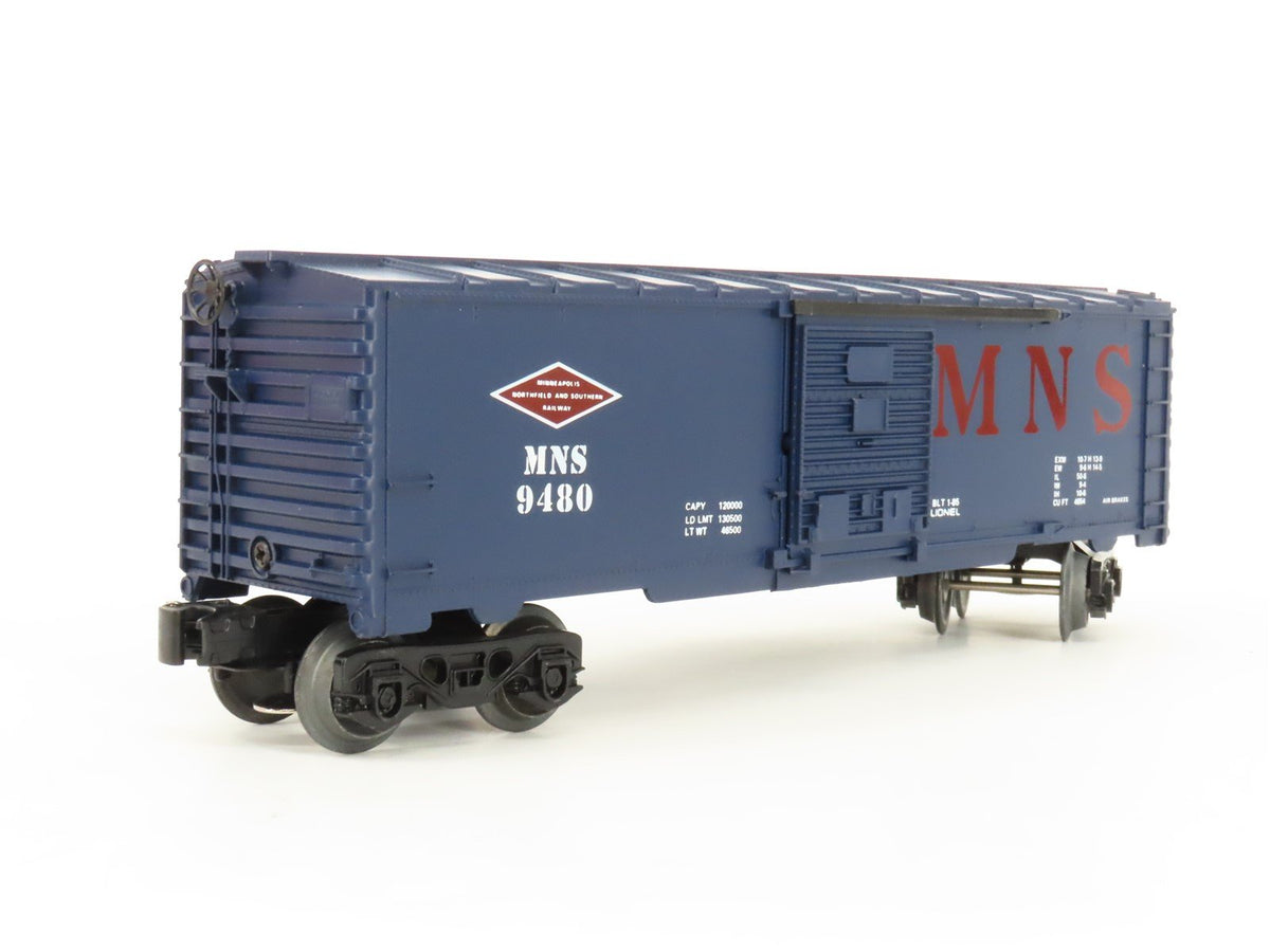 O Gauge 3-Rail Lionel 6-9480 MNS Minneapolis, Northfield &amp; Southern Boxcar 9480