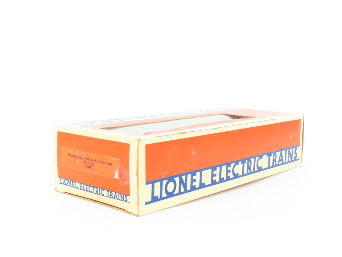 O Gauge 3-Rail Lionel 6-9480 MNS Minneapolis, Northfield &amp; Southern Boxcar 9480