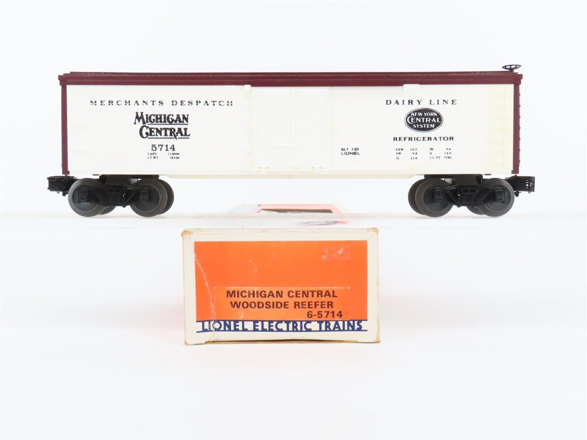 O Gauge 3-Rail Lionel 6-5714 MC Michigan Central Merchants Dispatch Reefer #5714