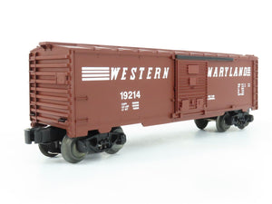 O Gauge 3-Rail Lionel 6-19214 WM Western Maryland Single Door Boxcar #19214