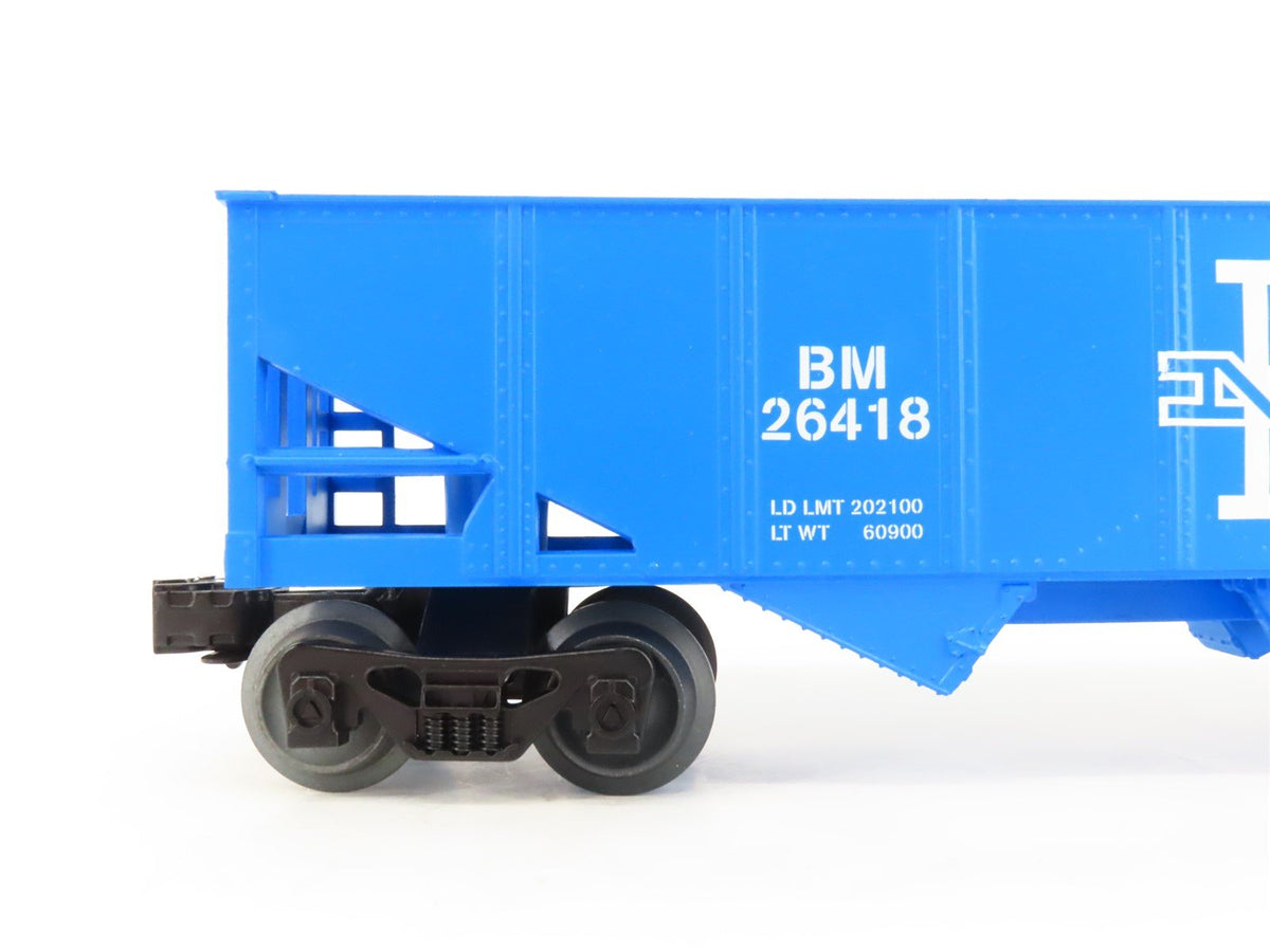 O Gauge 3-Rail Lionel 6-26418 B&amp;M Boston &amp; Maine 2 Bay Hopper #26418