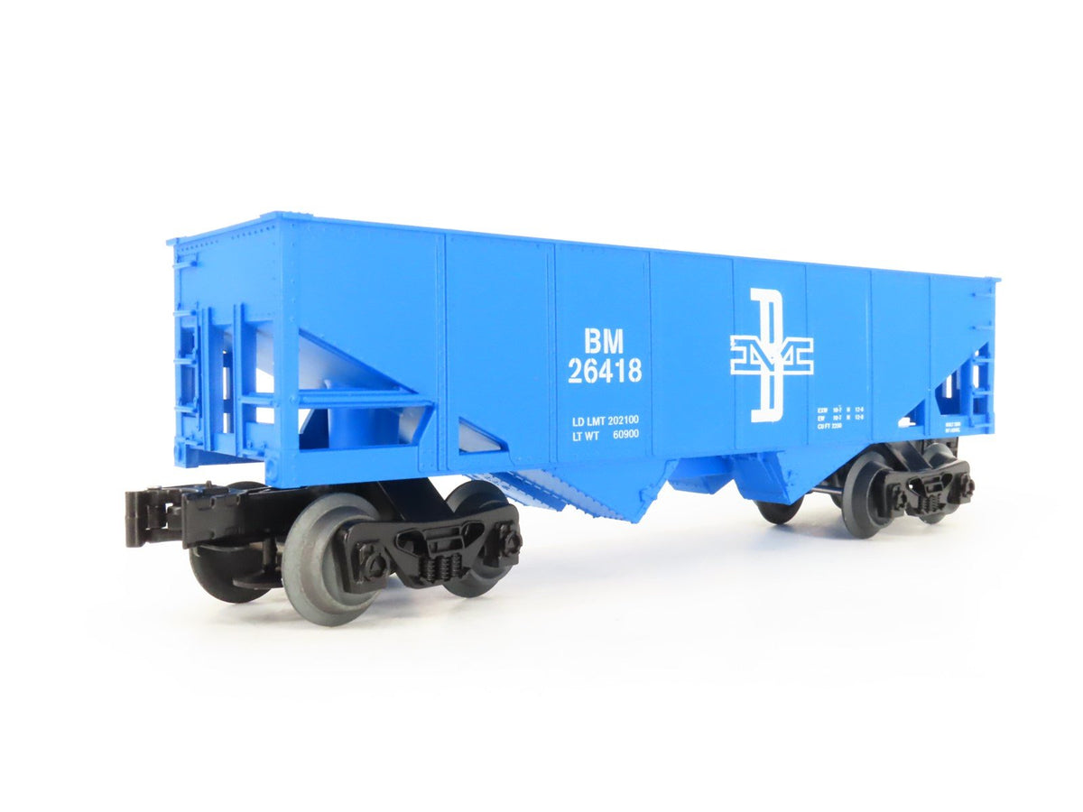 O Gauge 3-Rail Lionel 6-26418 B&amp;M Boston &amp; Maine 2 Bay Hopper #26418