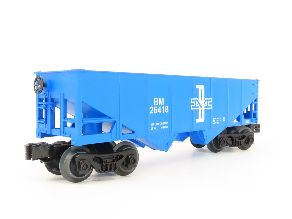 O Gauge 3-Rail Lionel 6-26418 B&amp;M Boston &amp; Maine 2 Bay Hopper #26418