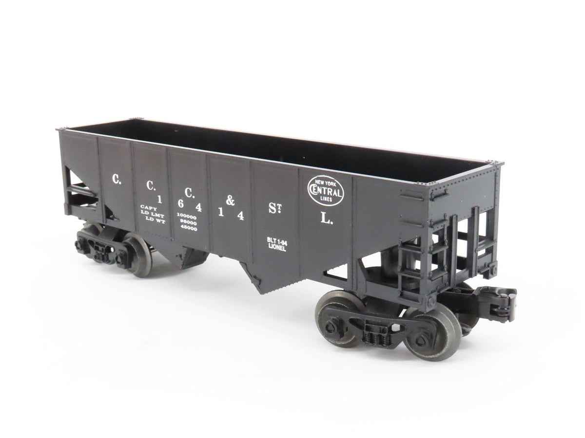 O Gauge 3-Rail Lionel 6-16414 CCC&amp;StL NYC 2-Bay Open Hopper #26418