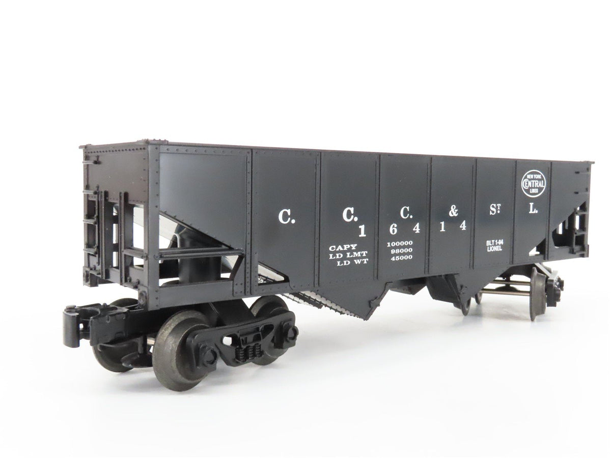 O Gauge 3-Rail Lionel 6-16414 CCC&amp;StL NYC 2-Bay Open Hopper #26418