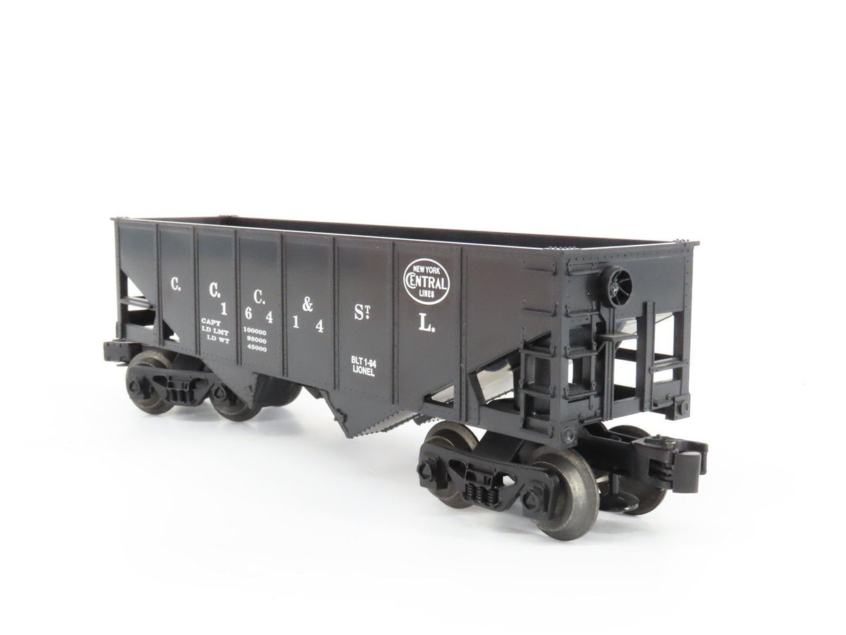 O Gauge 3-Rail Lionel 6-16414 CCC&amp;StL NYC 2-Bay Open Hopper #26418