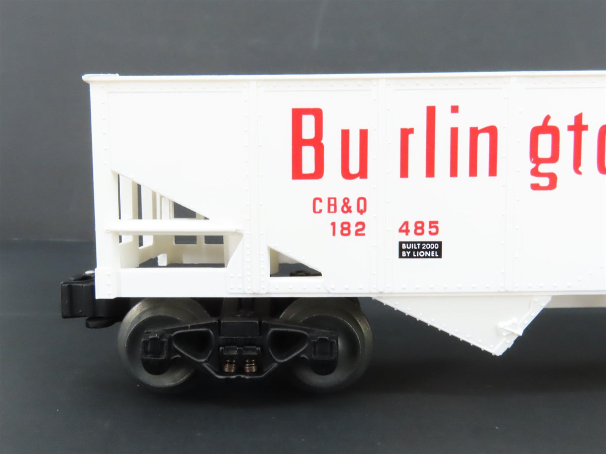 O Gauge 3-Rail Lionel 6-16446 CB&amp;Q Burlington Route 2-Bay Hopper #182485