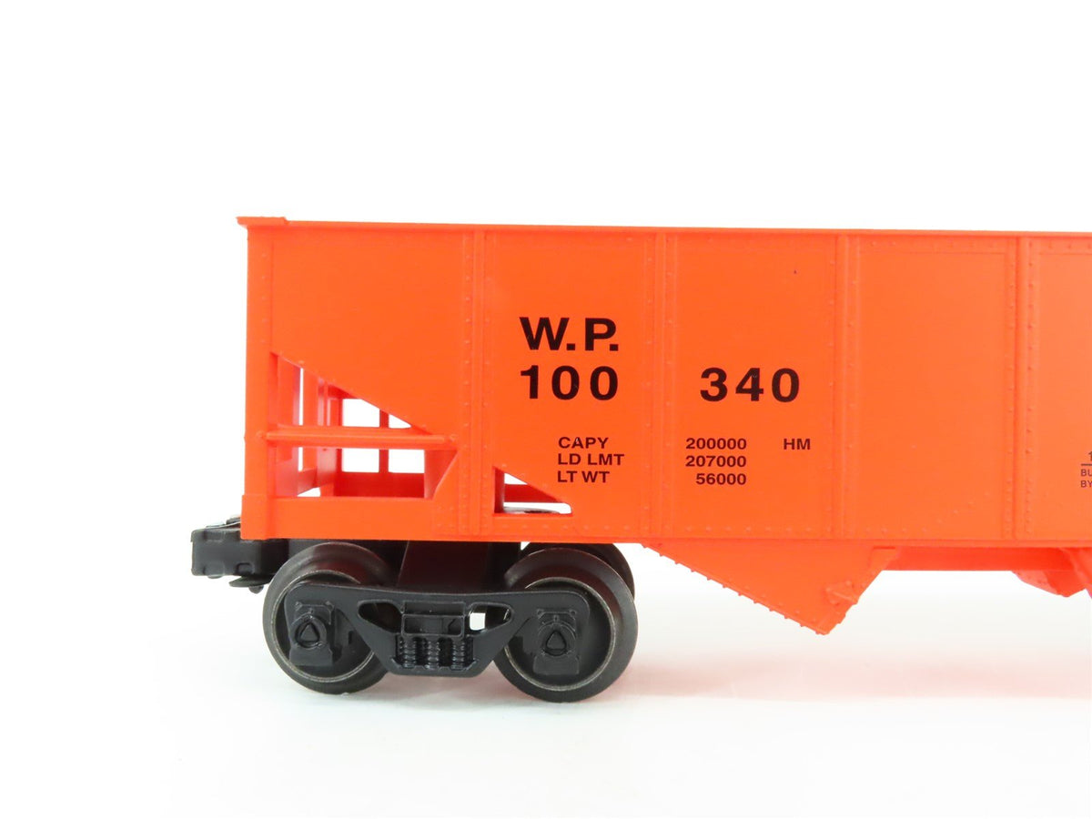 O Gauge 3-Rail Lionel 6-16465 WP Western Pacific &quot;Feather&quot; 2-Bay Hopper #100340