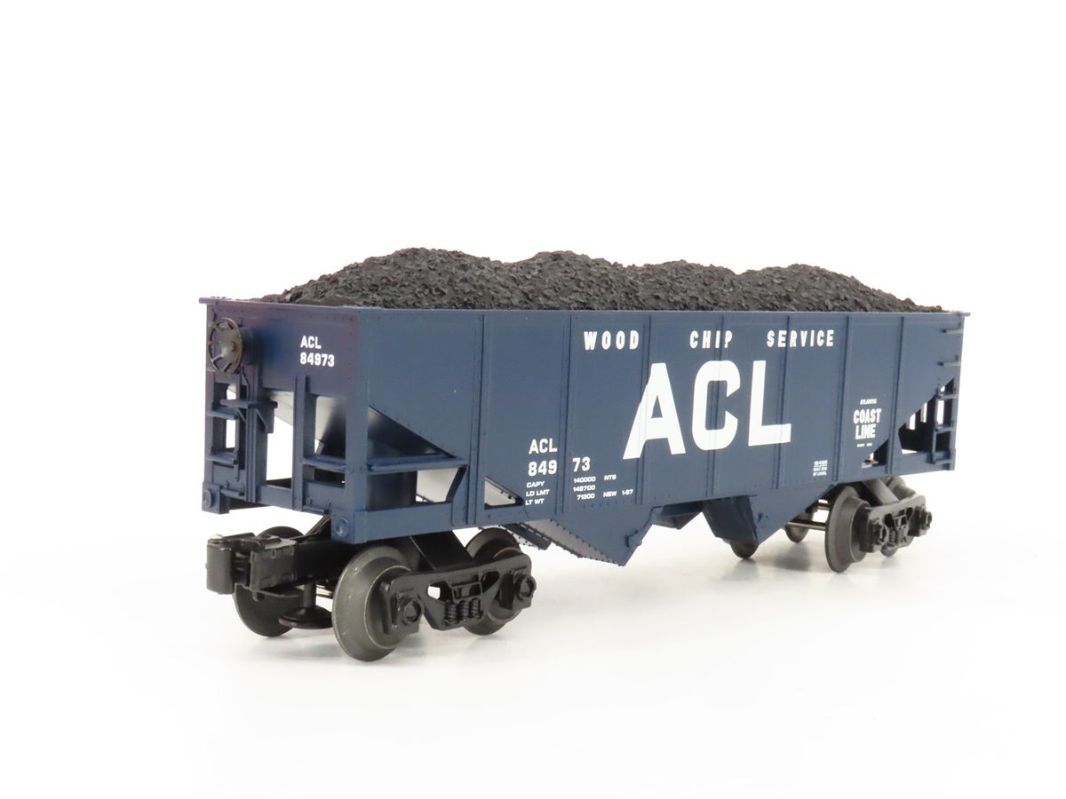 O Gauge 3-Rail Lionel 6-16468 ACL Atlantic Coast Line 2-Bay Hopper W/Load 84973