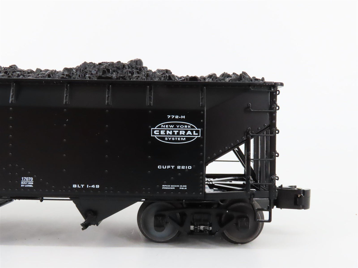 O Gauge 3-Rail Lionel 6-17070 Die-Cast P&amp;LE 2-Bay Hopper W/ Load #4990
