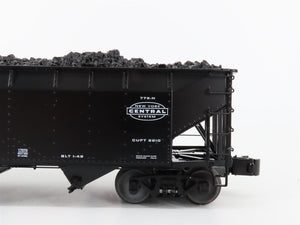 O Gauge 3-Rail Lionel 6-17070 Die-Cast P&LE 2-Bay Hopper W/ Load #4990