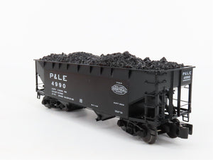 O Gauge 3-Rail Lionel 6-17070 Die-Cast P&LE 2-Bay Hopper W/ Load #4990