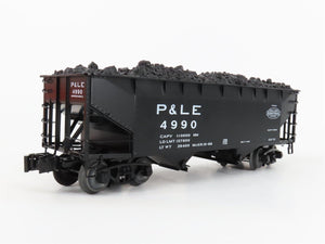 O Gauge 3-Rail Lionel 6-17070 Die-Cast P&LE 2-Bay Hopper W/ Load #4990