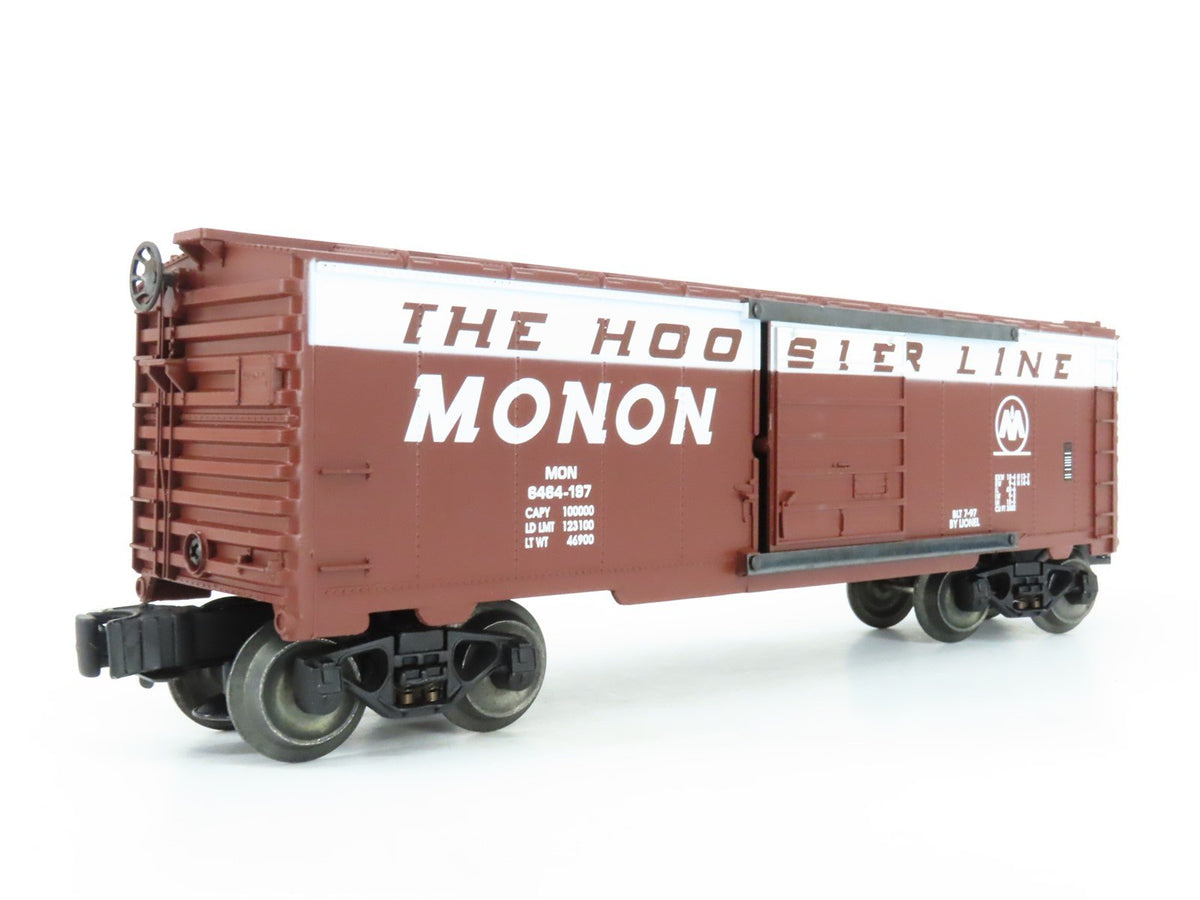 O Gauge 3-Rail Lionel 6-19289 MON Monon Hoosier Line Single Door Boxcar 6464-197