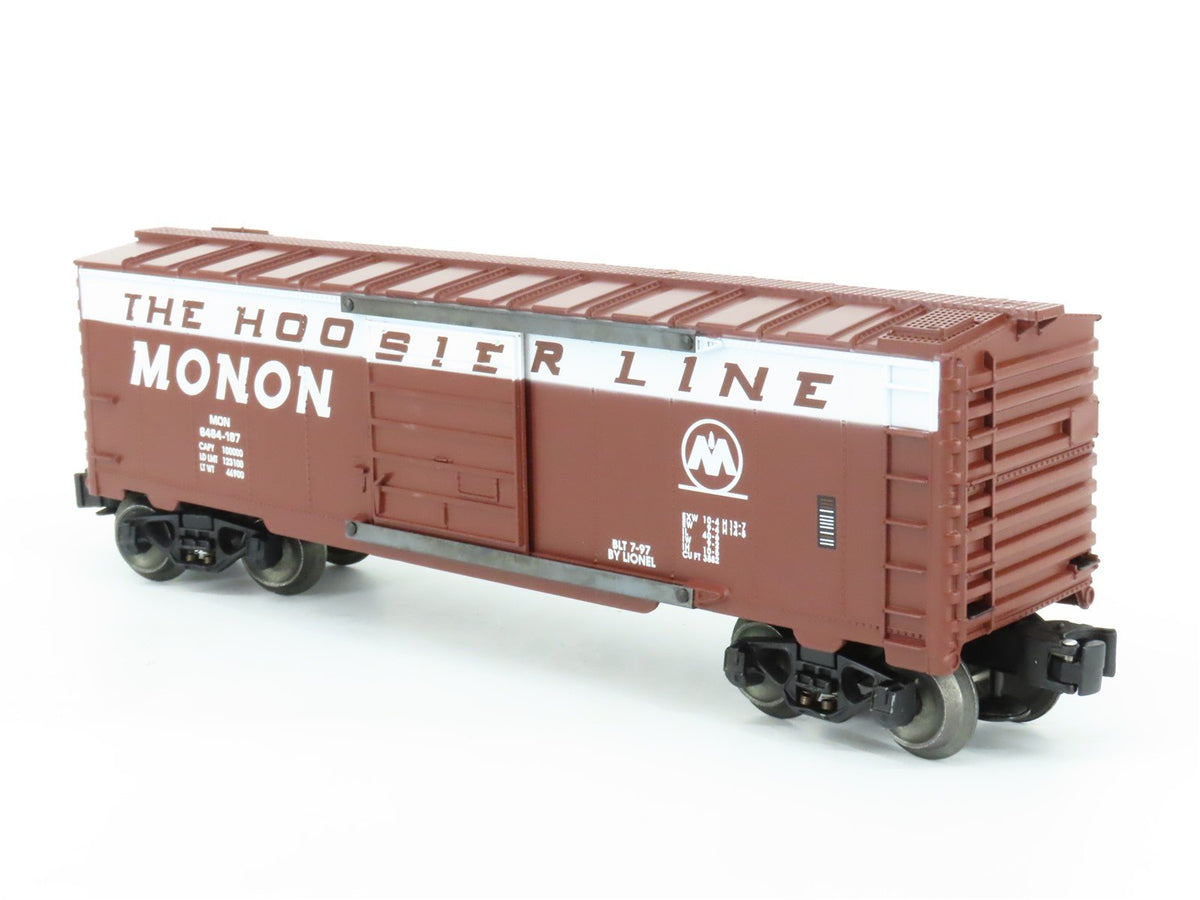 O Gauge 3-Rail Lionel 6-19289 MON Monon Hoosier Line Single Door Boxcar 6464-197