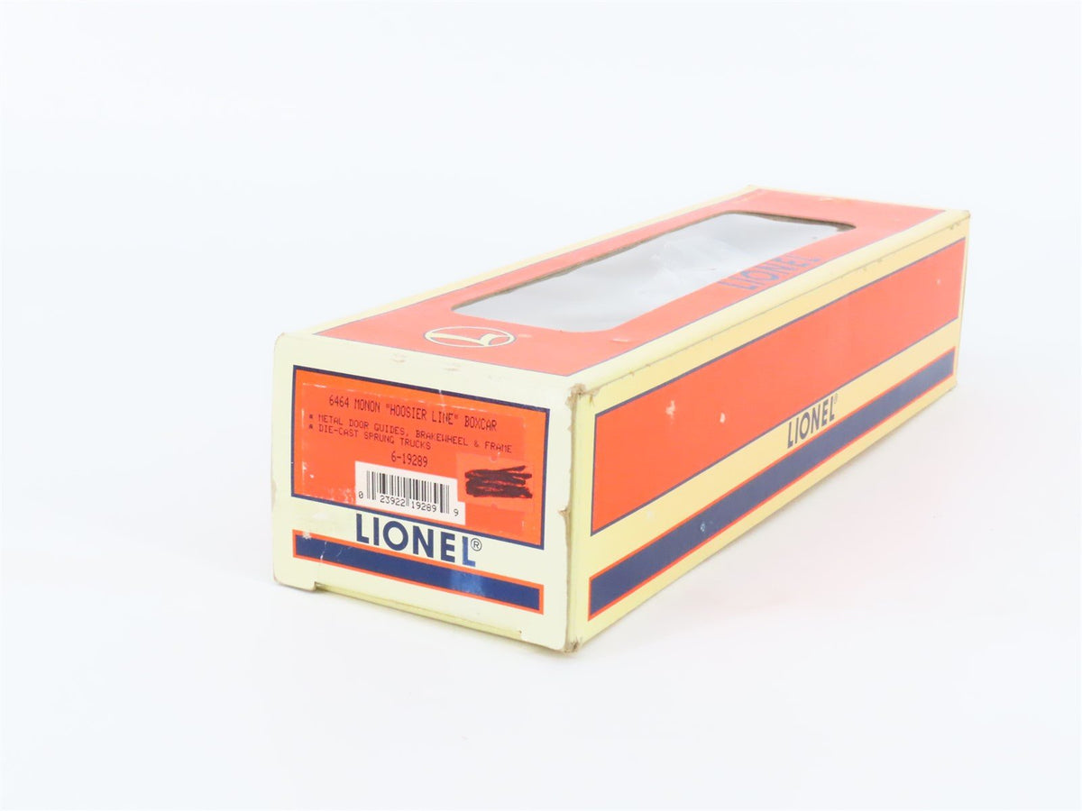 O Gauge 3-Rail Lionel 6-19289 MON Monon Hoosier Line Single Door Boxcar 6464-197