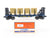 O Gauge 3-Rail Lionel 6-26307 Chessie System Flatcar w/Bulkheads & Load #26307