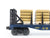 O Gauge 3-Rail Lionel 6-26307 Chessie System Flatcar w/Bulkheads & Load #26307