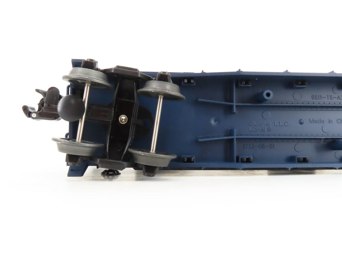 O Gauge 3-Rail Lionel 6-26307 Chessie System Flatcar w/Bulkheads &amp; Load #26307