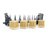 O Gauge 3-Rail Lionel 6-26307 Chessie System Flatcar w/Bulkheads & Load #26307