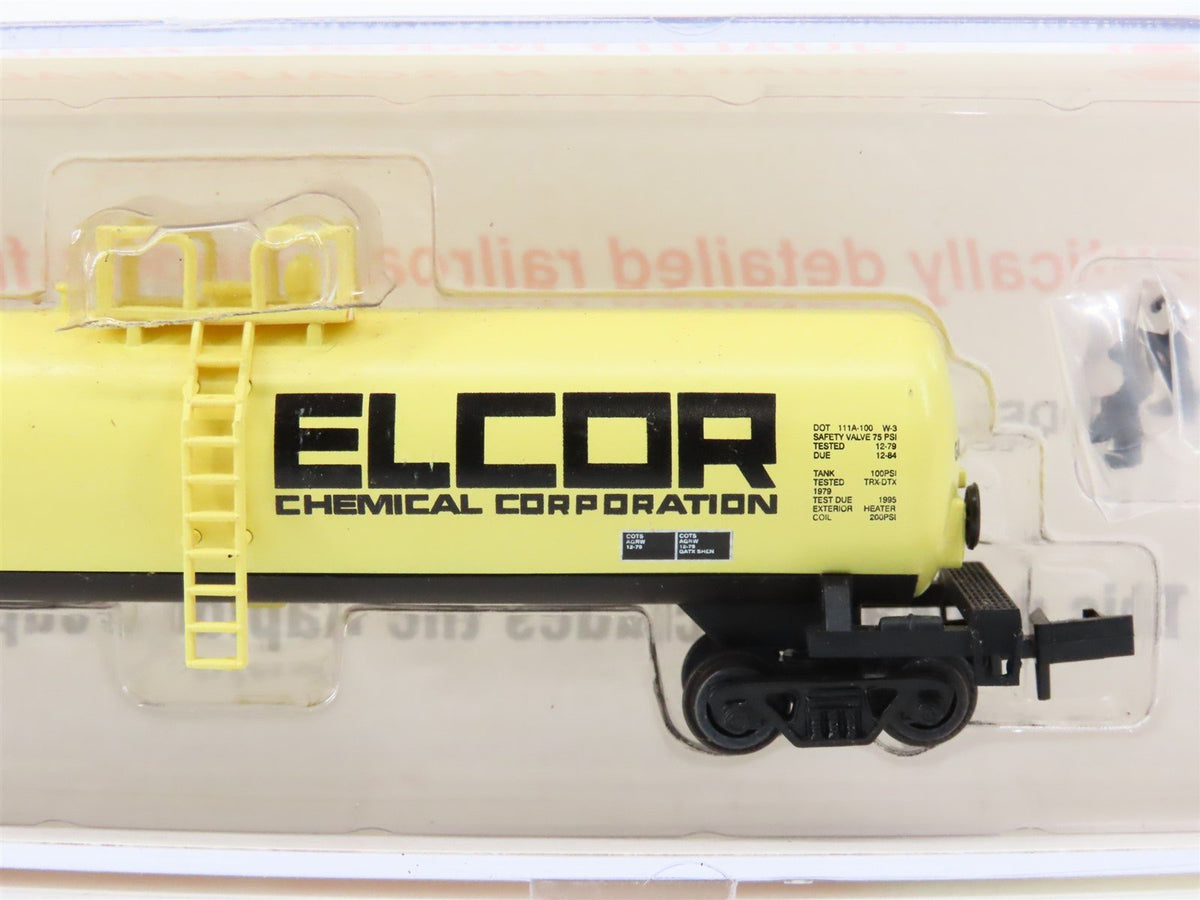 N Scale Roundhouse 8383 GATX Elcor Chemical 50&#39; Modern Tank Car #92026