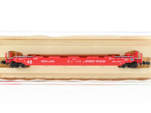 N Scale Roundhouse 8473 GBRX Greenbrier Husky-Stack Car #2560
