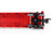 O Gauge 3-Rail Lionel 6-26390 Santa Fe Flatcar w/ Bulkheads 26390