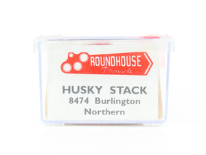 N Scale Roundhouse 8474 BN Burlington Northern Husky-Stack Car #64624