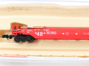 N Scale Roundhouse 8474 BN Burlington Northern Husky-Stack Car #64903