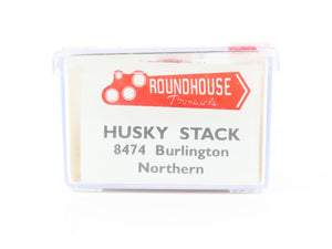 N Scale Roundhouse 8474 BN Burlington Northern Husky-Stack Car #64009