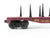 O Gauge 3-Rail Lionel 6-16373 EL Erie Lackawanna Flatcar w/ Stakes & Load 16373