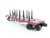O Gauge 3-Rail Lionel 6-16373 EL Erie Lackawanna Flatcar w/ Stakes & Load 16373