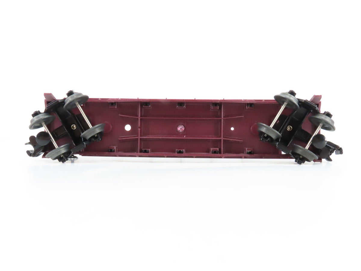 O Gauge 3-Rail Lionel 6-16373 EL Erie Lackawanna Flatcar w/ Stakes &amp; Load 16373