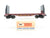 O Gauge 3-Rail Lionel 6-16393 WC Wisconsin Central Flatcar with Bulkheads 16393