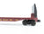 O Gauge 3-Rail Lionel 6-16393 WC Wisconsin Central Flatcar with Bulkheads 16393