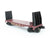 O Gauge 3-Rail Lionel 6-16393 WC Wisconsin Central Flatcar with Bulkheads 16393